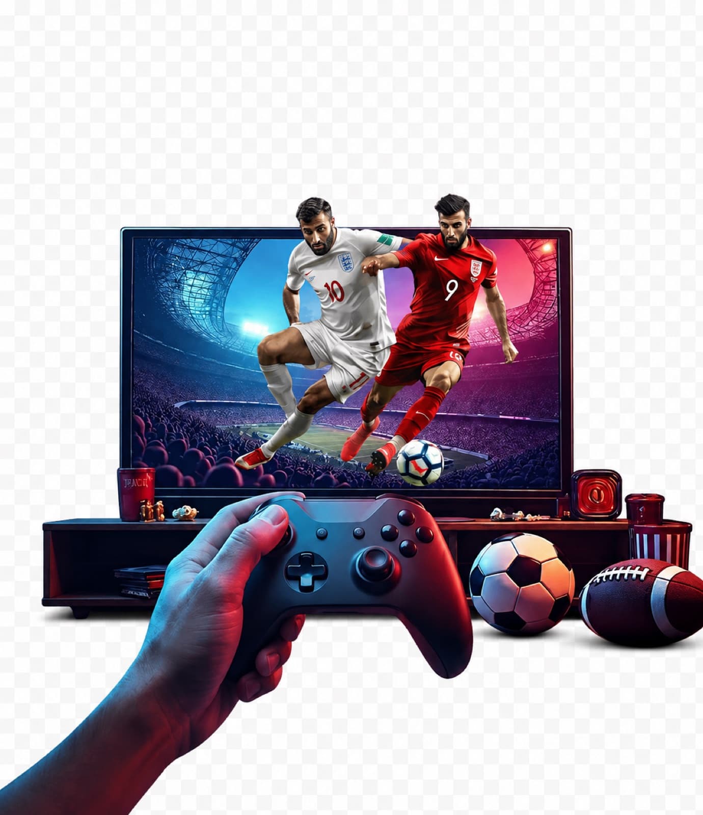Régie multi-angles diffusant Canal+ Sport en 4K UHD via IPTV en France